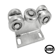 Wózek stały 5-rolkowy, metalowy bez reg.wysokości 5MM-70