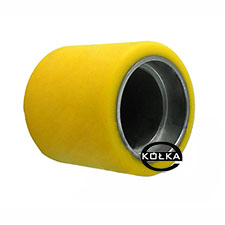Rolka alum.-pol. fi.60mm/szer.60mm bez łożyska RAP-RB-60-60