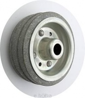 Koło metalowo-gumowe fi.80mm model: 1S