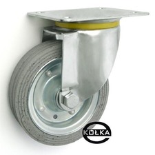 Koło metalowo-gumowe fi.140mm w obudowie skrętnej 32S