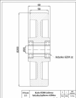 Koo eliwne do duych obcie fi.200mm    60Z