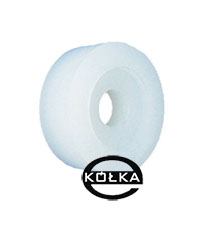 Rolka tworzywowa prosta fi. 41mm       RB-41W